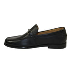 Men's Shoes STEVE MADDEN Soft Leather Upper Slip on Alfio Black