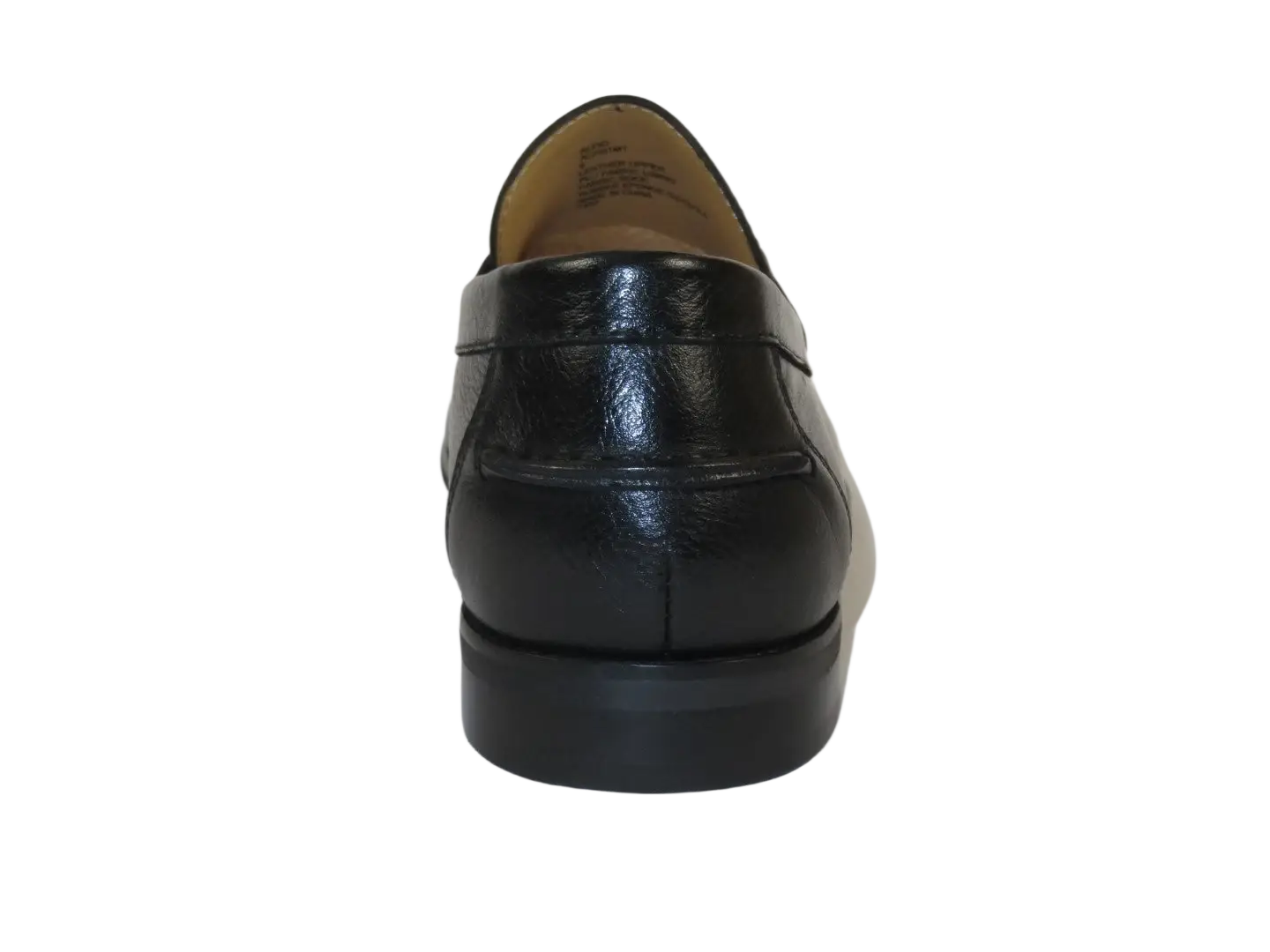 Men's Shoes STEVE MADDEN Soft Leather Upper Slip on Alfio Black