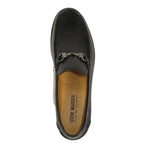 Men's Shoes STEVE MADDEN Soft Leather Upper Slip on Alfio Black