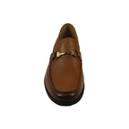 Men's Shoes STEVE MADDEN Soft Leather Upper Slip on Alfio Tan