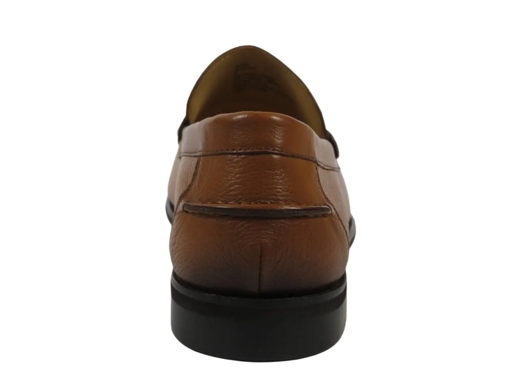 Men's Shoes STEVE MADDEN Soft Leather Upper Slip on Alfio Tan