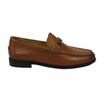 Men's Shoes STEVE MADDEN Soft Leather Upper Slip on Alfio Tan