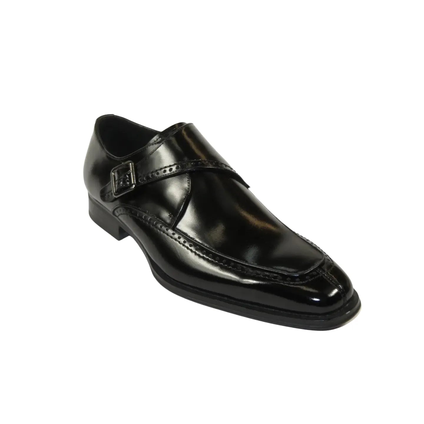 giovanni men's leather dress shoe Giovanni Grey Leather Oxford Shoe