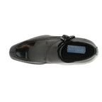 Men's Giovanni Shoes High Quality Leather Monk Strap Buckle AMATO Black