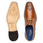 Belvedere Shoes Antonio Genuine Alligator & Italian Calf Lace up Peanut R98