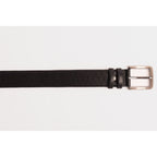 The Adler Black Leather Belt