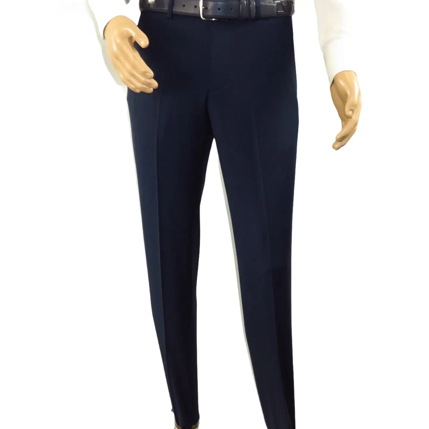 Men Suit BERLUSCONI Turkey 100% Italian Wool Super 180's 3pc Vested #Ber16 Navy