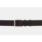 The Adler Black Leather Belt