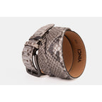 The Boss Natural Snake Leather Leather Belt