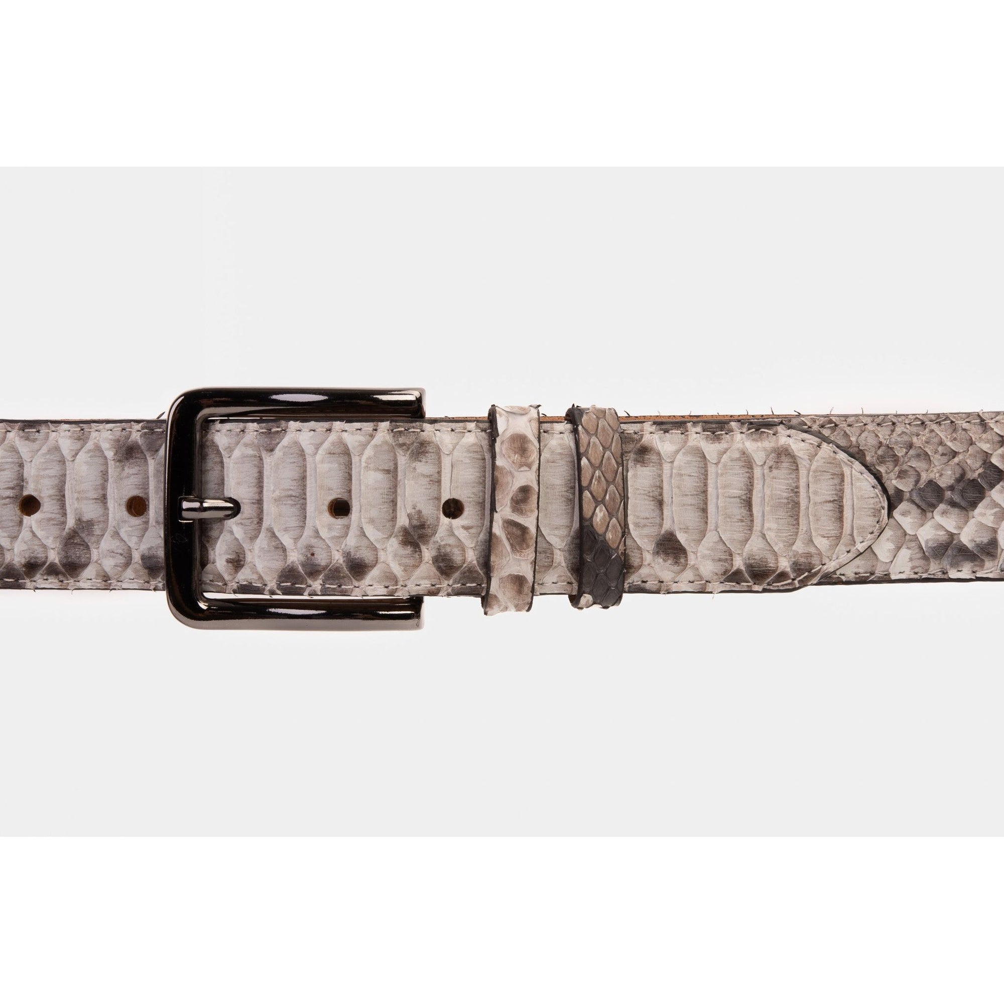 The Boss Natural Snake Leather Leather Belt