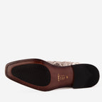 The Boss Natural Snake Zip-Up Leather Men Boot Limited Edition