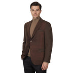 Men's Zacchi Sport Coat Patch Elbow Chenille Velveteen Bryan Cognac 74527