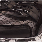 The Cakarta Black Leather Men Sneaker Final Sale!