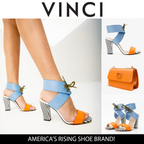 Vinci The Bloke Ankle Strap Multicolor Women Sandal
