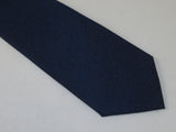 Men's Calvin Klein Tie Classic Woven Silky Feel #Calvin-3 Navy Blue