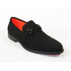 Men's TAYNO Shoes The Caprio S TAYNO Suede Bit Loafer Black Suede