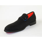 Men's TAYNO Shoes The Caprio S TAYNO Suede Bit Loafer Black Suede