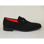 Men's TAYNO Shoes The Caprio S TAYNO Suede Bit Loafer Black Suede