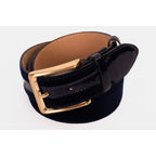 The Casaletti Navy Blue Leather Belt