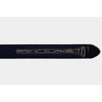 The Casaletti Navy Blue Leather Belt
