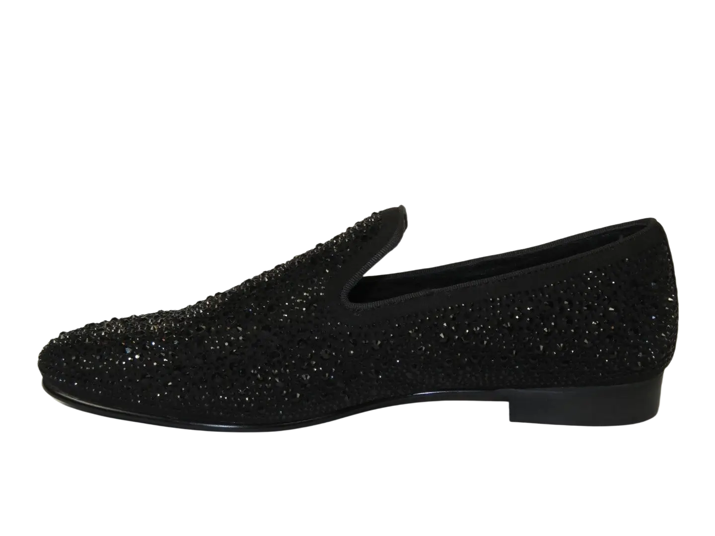 Men's formal Shoes STEVE MADDEN Microfiber Rhinestones CASHH black