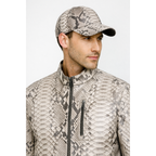 Vinci The-Boss Snake Natural Leather Men Jacket