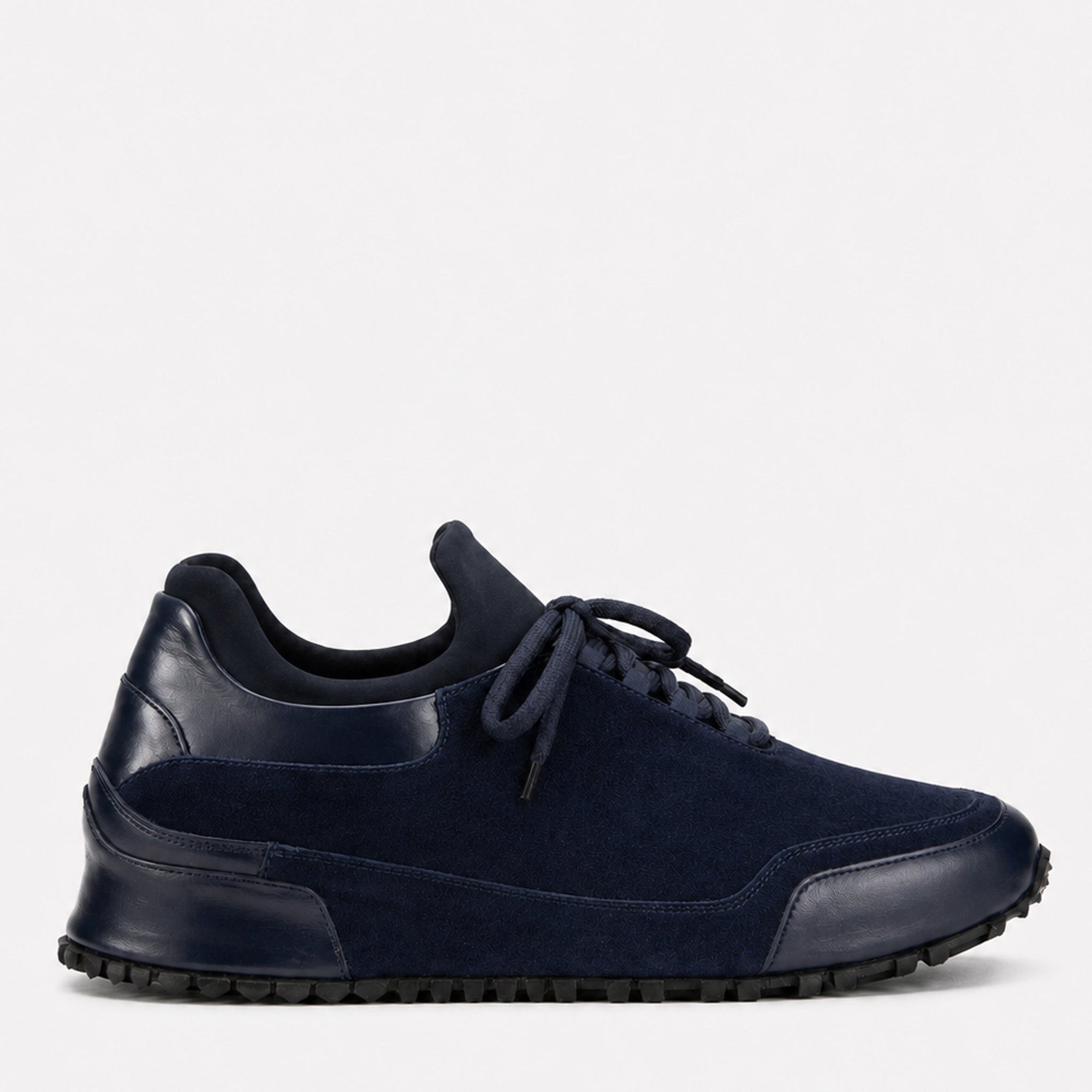 The Hudson Navy Suede Men Sneaker