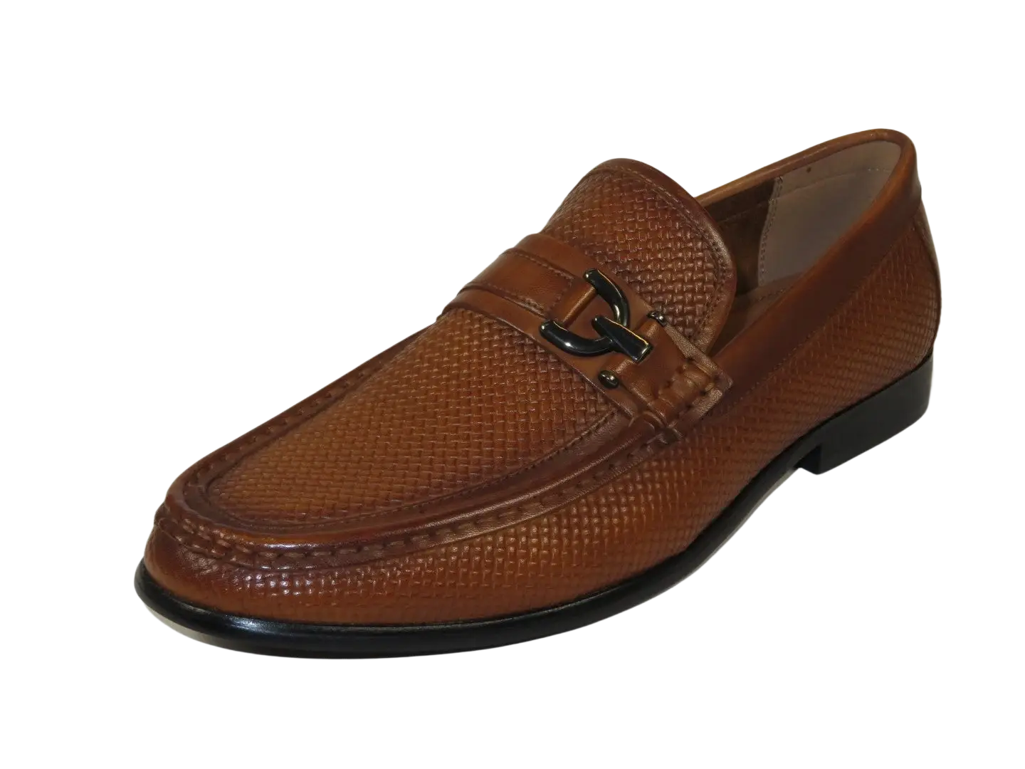 Men's Shoes Steve Madden Soft Woven Leather upper Slip On Chivan Tan