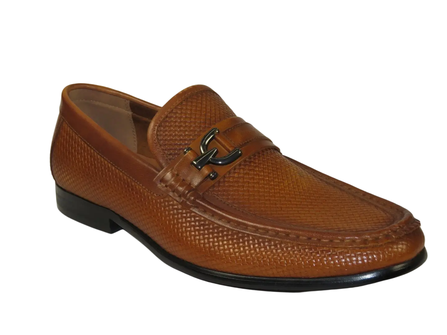 Men's Shoes Steve Madden Soft Woven Leather upper Slip On Chivan Tan