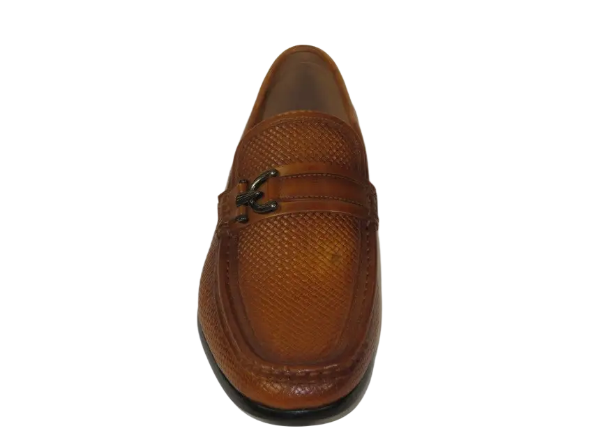 Men's Shoes Steve Madden Soft Woven Leather upper Slip On Chivan Tan