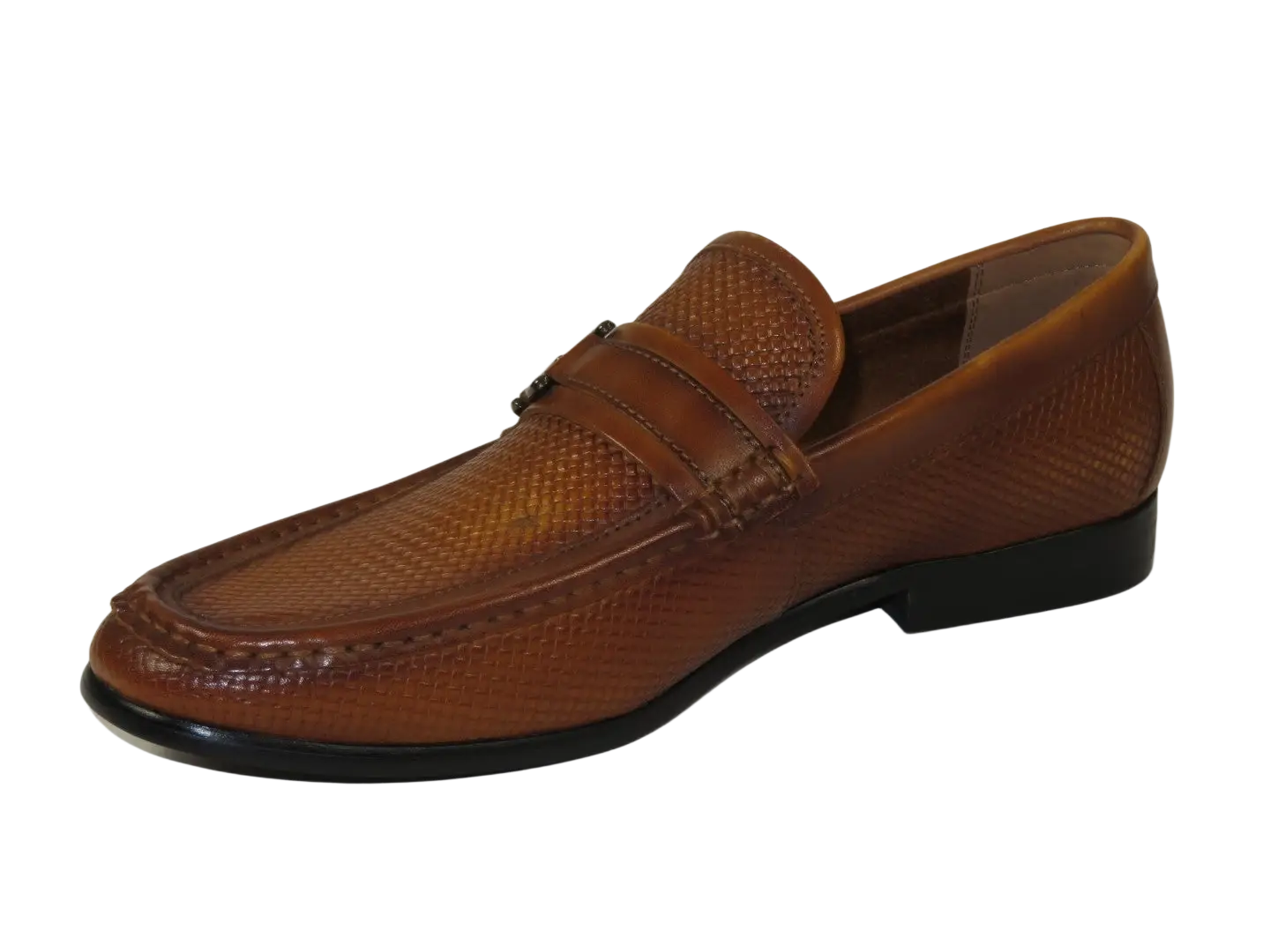 Men's Shoes Steve Madden Soft Woven Leather upper Slip On Chivan Tan
