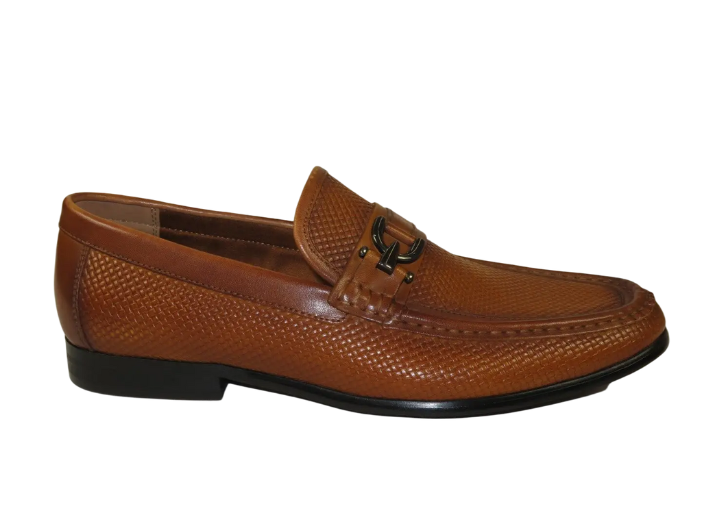 Men's Shoes Steve Madden Soft Woven Leather upper Slip On Chivan Tan