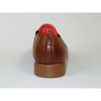 Men's Shoes The Cuban L TAYNO Leather Cap Toe Loafer Cognac