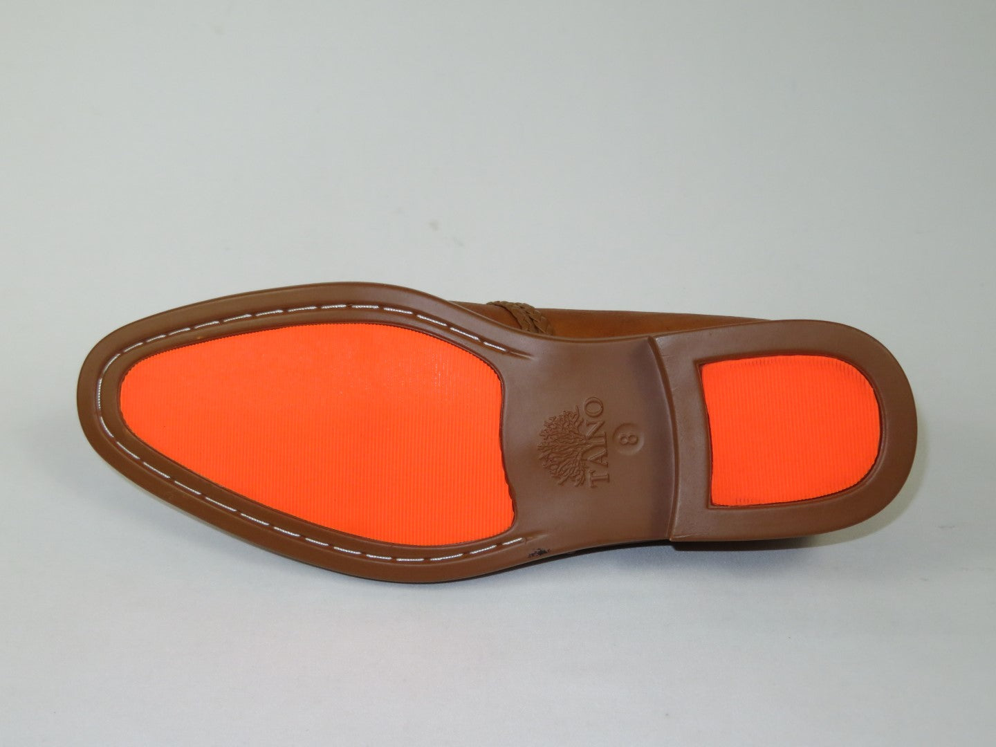 Men's Shoes The Cuban L TAYNO Leather Cap Toe Loafer Cognac