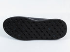 Men's Fashion Comfort Sneaker Shoes By Davientte Soft Leather Slip on Lace Feature D2 Navy