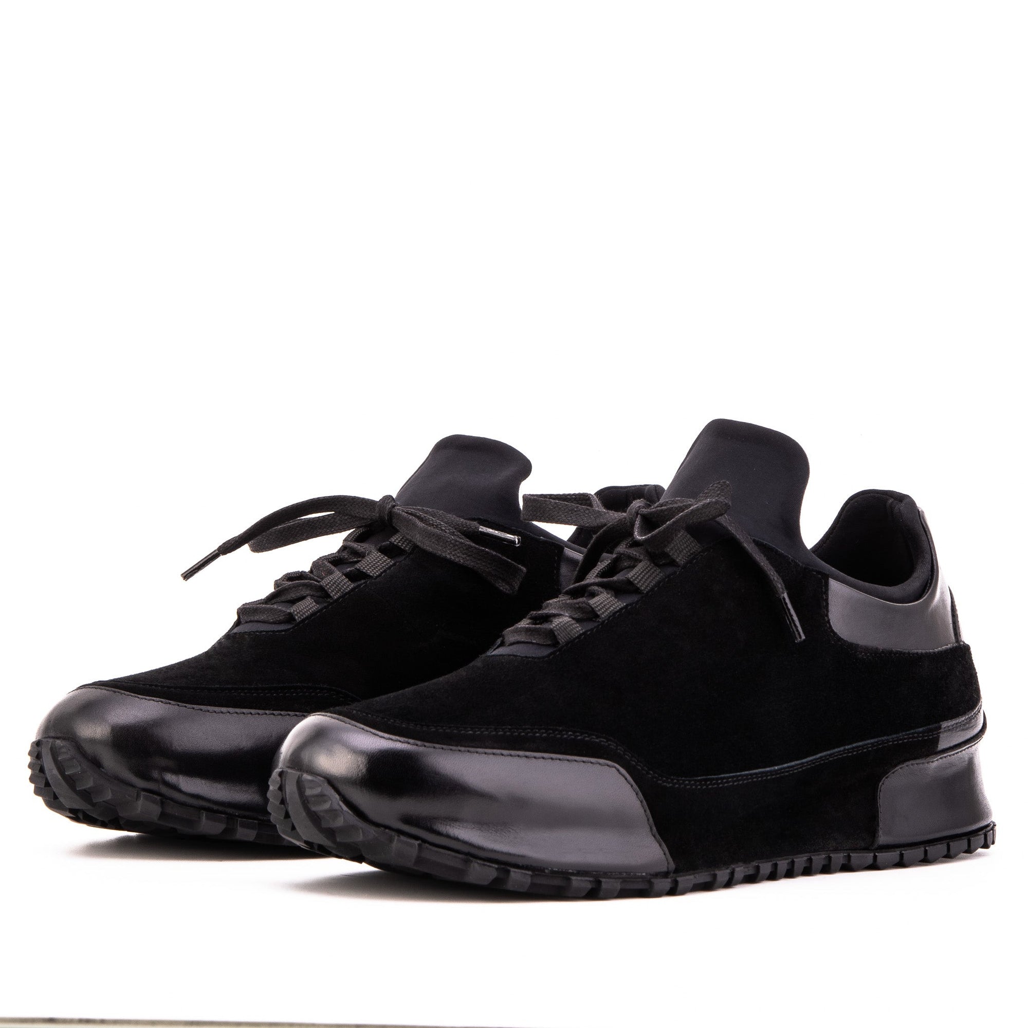 Vinci The Hudson Black Suede Men Sneaker