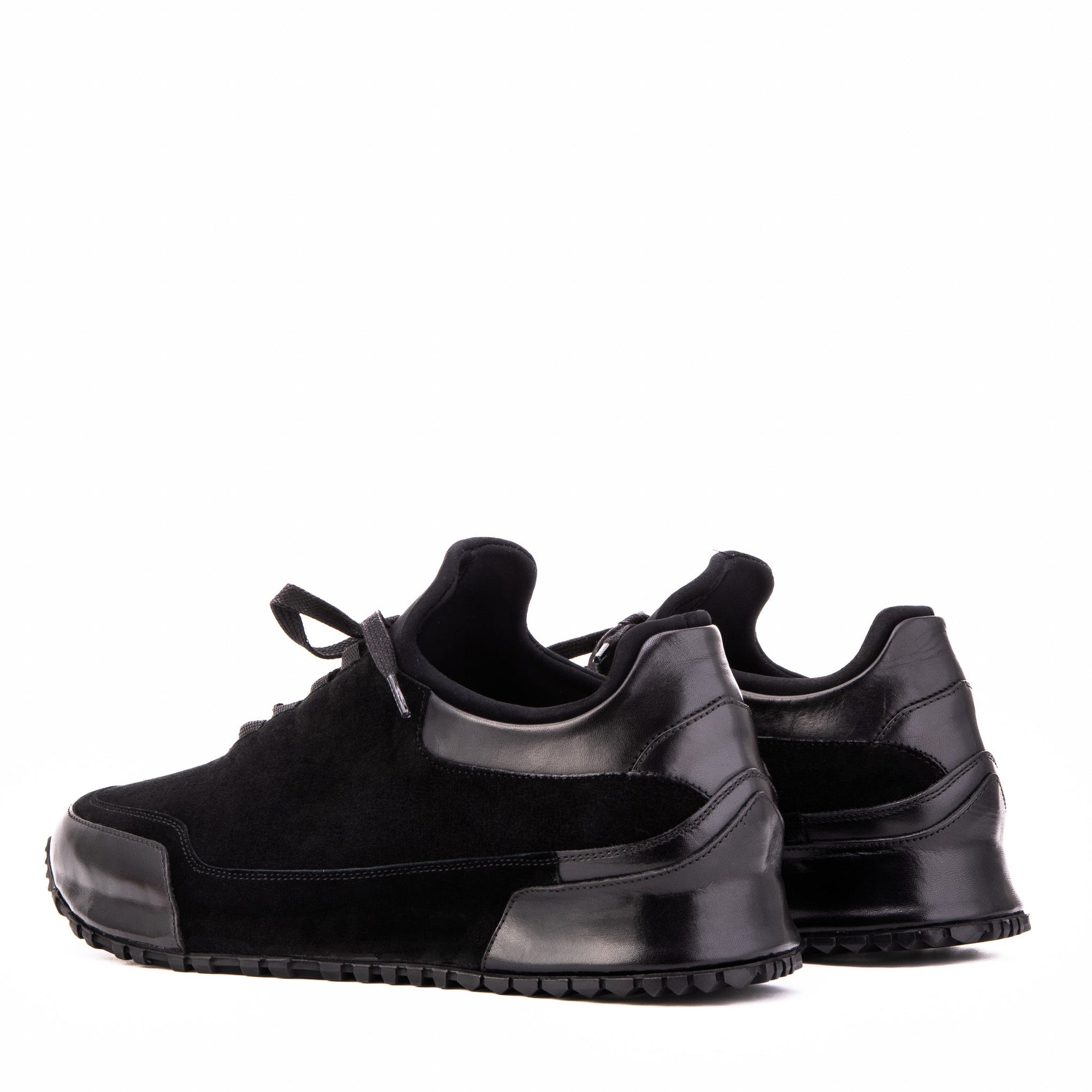 Vinci The Hudson Black Suede Men Sneaker