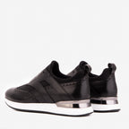 The Arcadia Black Leather Men Sneaker
