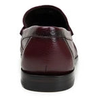 Belvedere Italian Deerskin Shoes Dario Penny Loafer Burgundy