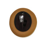 Men BENTLY Hat Australian Wool Fedora Damien Collection DM756 Brown/Camel