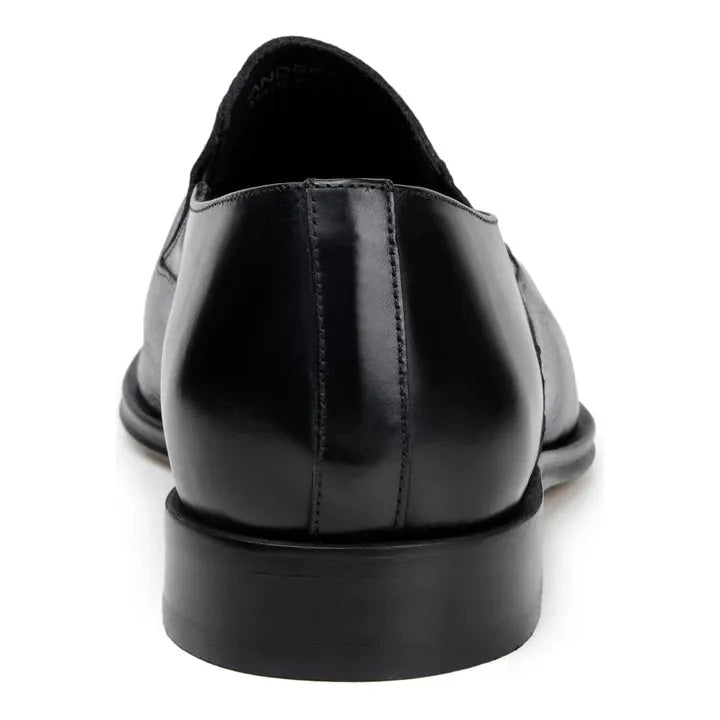 Belvedere Men's Shoes Italian Soft Deerskin ANDREO Black