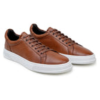 Matteo Black Belvedere Shoes Sneaker Deerskin Leather Ant. Tan