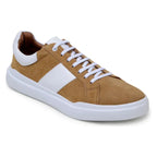 Belvedere Sneaker Suede Leather Olivier Tan/White Shoes
