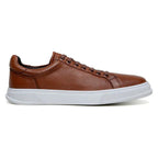 Matteo Black Belvedere Shoes Sneaker Deerskin Leather Ant. Tan