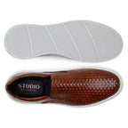 Belvedere Fernanado Sneaker Quality and Comfort Nappa Leather Ant. Tan