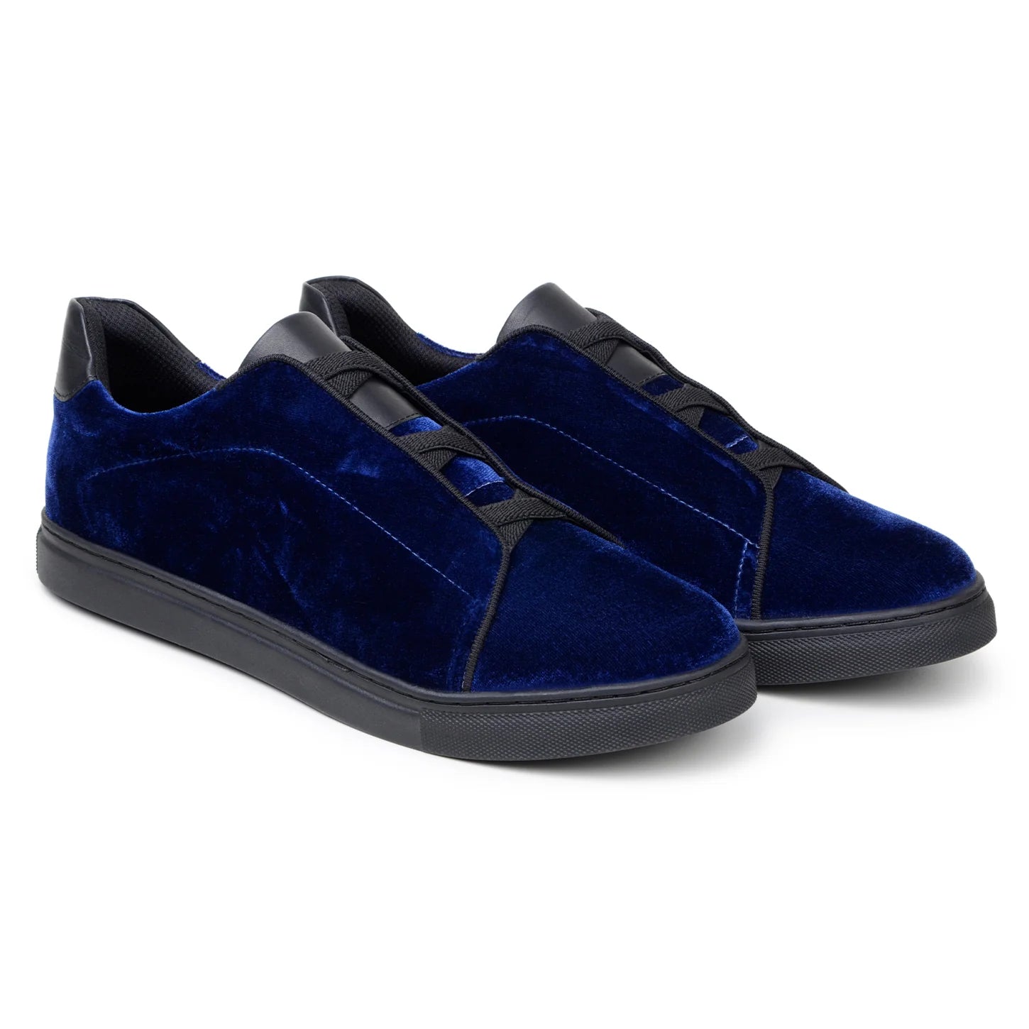 Belvedere Men's Walking Sneaker Midnight Velvet Eros Navy