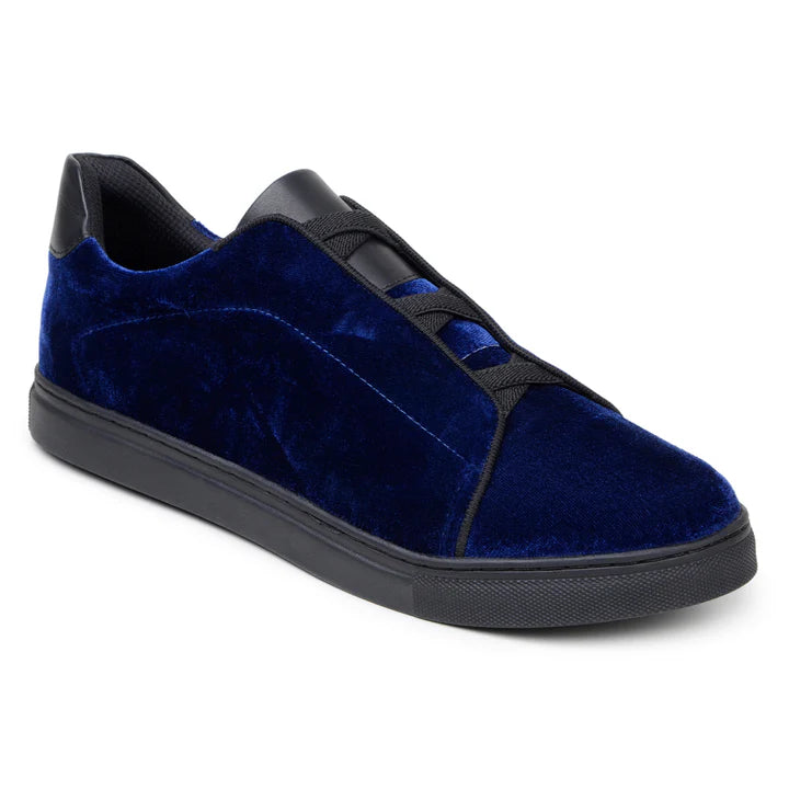 Belvedere Men's Walking Sneaker Midnight Velvet Eros Navy