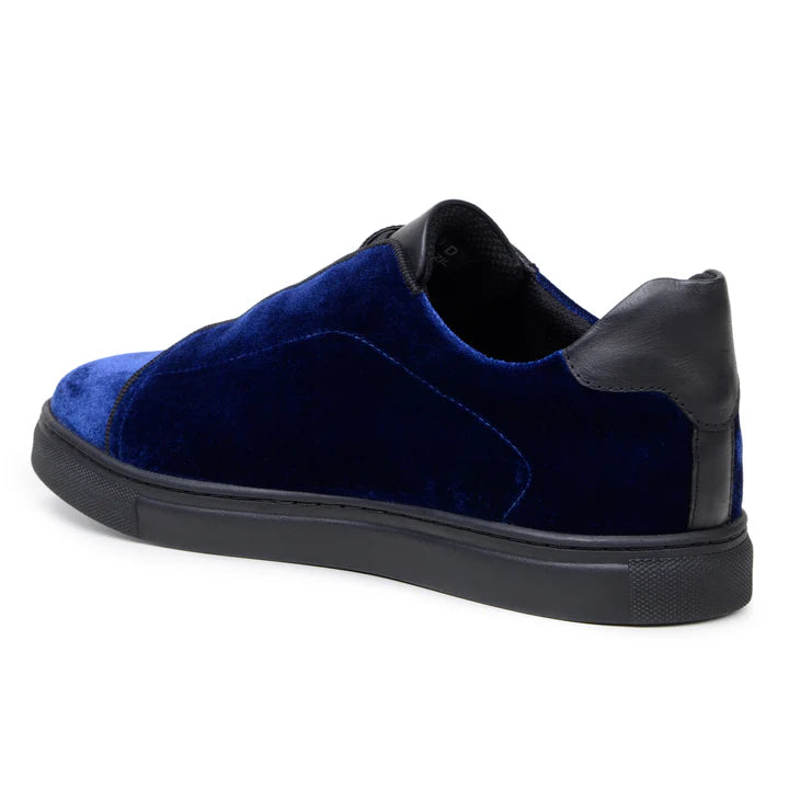 Belvedere Men's Walking Sneaker Midnight Velvet Eros Navy