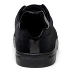 Men's Studio Belvedere SILVANO Plush Velvet Shoes Black Dressy