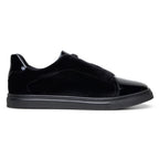 Men's Studio Belvedere SILVANO Plush Velvet Shoes Black Dressy